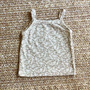 Jamie Kay Organic Cotton Singlet - Sadie Floral Mist 3Y